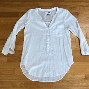White Old Navy Tunic